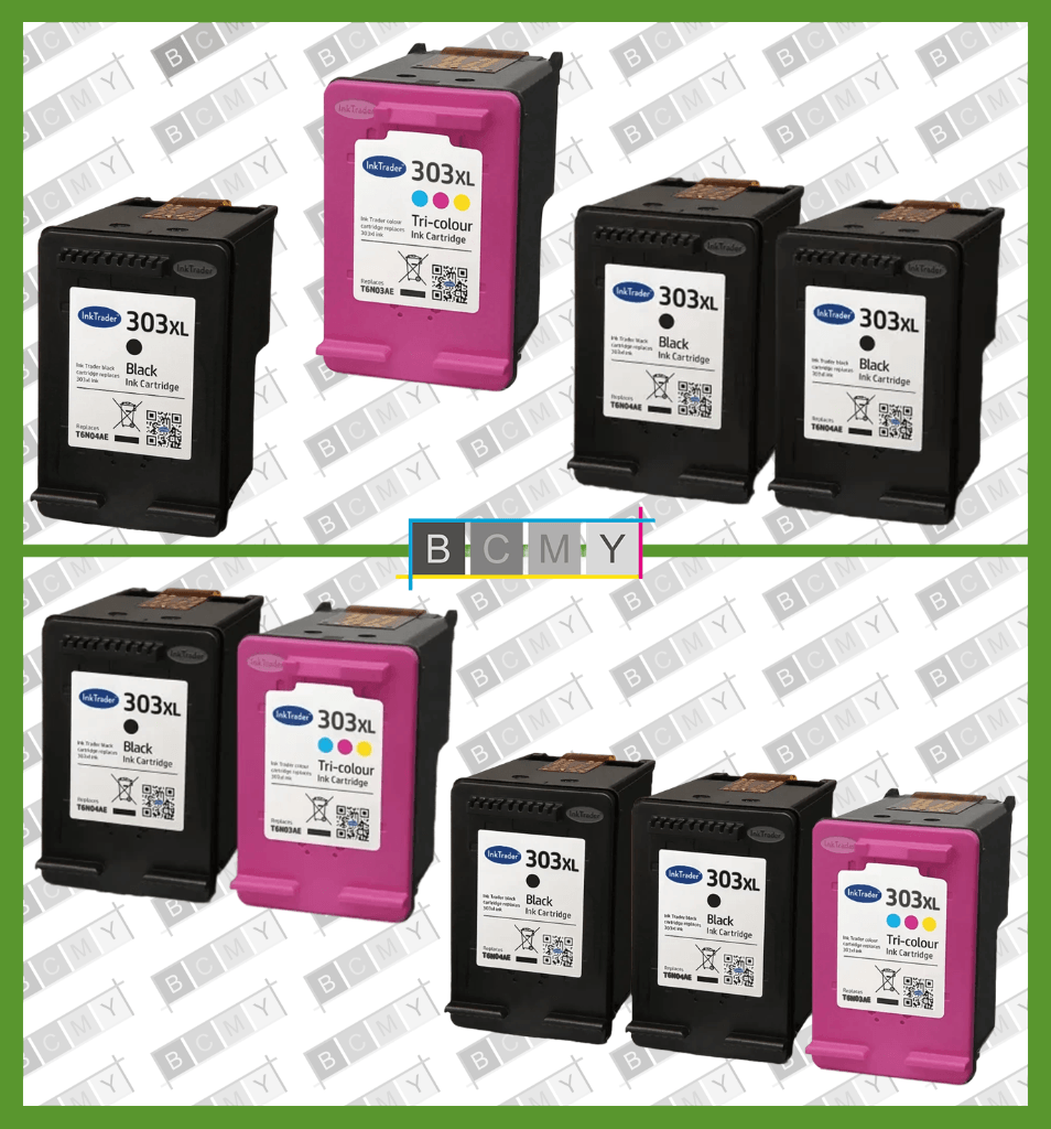 Reconditioned 303XL Ink - High Yield - For HP Envy Photo 6230